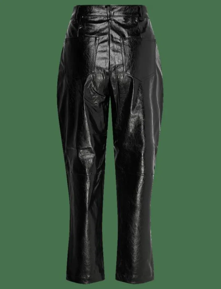 French Connection EMMETT PU TAPERED TROUSER - Skinnbyxor|Kvinnor Byxor