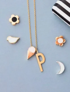 Design Letters Enamel Bird Charm - Hängen & Berlocker|Barn Smycken