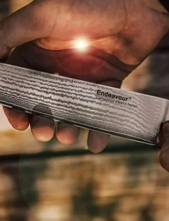 Endeavour Köksknivar & Knivtillbehör|® Green Chopper Chef's Knife - Grönsaksknivar