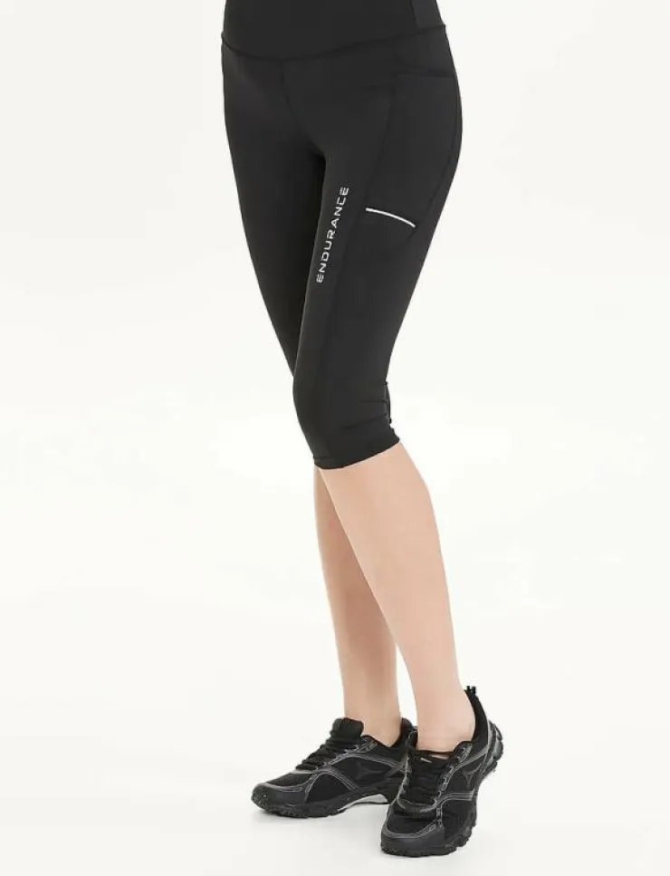 Kvinnor Endurance Tights|Leggings & Tights|Energy V2 W 3/4 Tights - Träningstights
