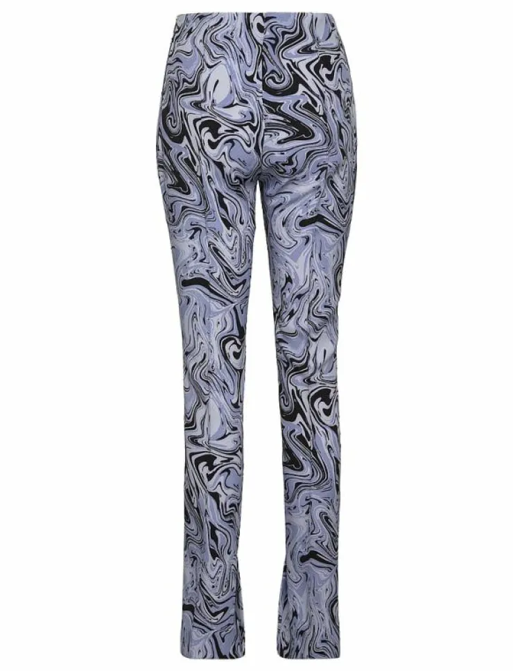 Kvinnor Envii Leggings & Tights|ENHORSE PANTS AOP 6869 - Slim fit-byxor