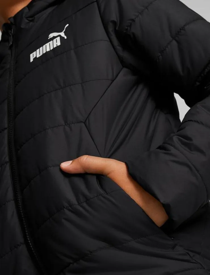 Barn PUMA Ytterkläder|ESS Hooded Padded Jacket - Dunjackor & fodrade jackor