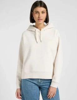 Kvinnor Lee Jeans Sweatshirts|ESSENTIAL HOODIE - Huvtröjor