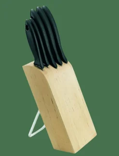 Fiskars Essential knivblock med 5 knivar - Knivblock| Köksknivar & Knivtillbehör