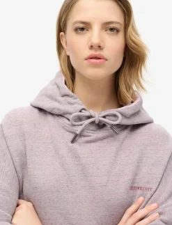 Superdry ESSENTIAL LOGO OVERDYED HOODIE - Huvtröjor|Kvinnor Sweatshirts