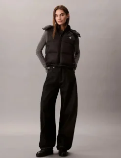 Calvin Klein Jeans ESSENTIAL MIDWEIGHT PUFFER VEST - Vadderade västar|Kvinnor Västar