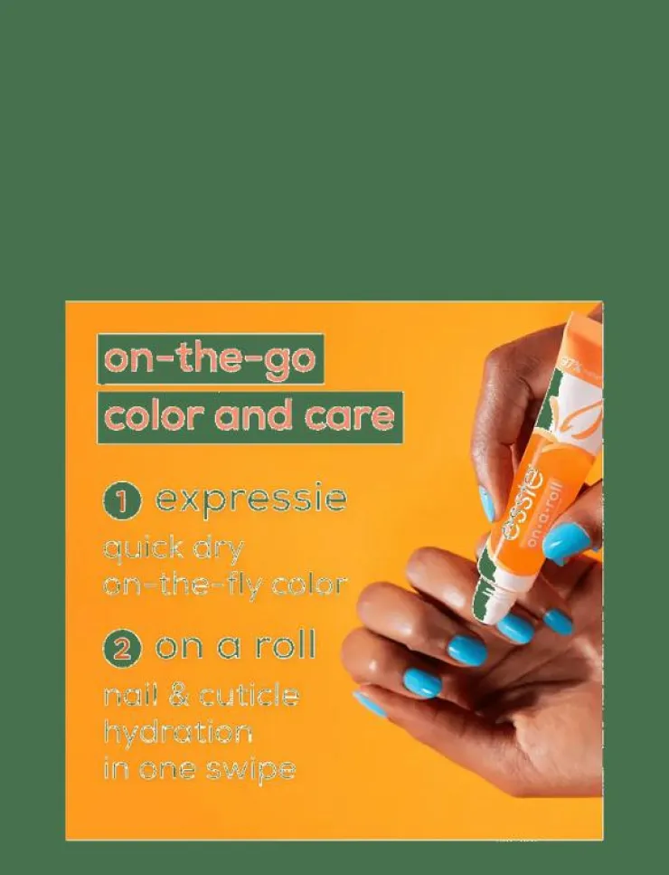 Essie On-a-roll Apricot Nail and Cuticle Oil 13,5 ml - Naglar|Kvinnor Naglar