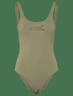 O'neill ESSSENTIALS SCRIPT SWIMSUIT - Baddräkter|Kvinnor Badkläder