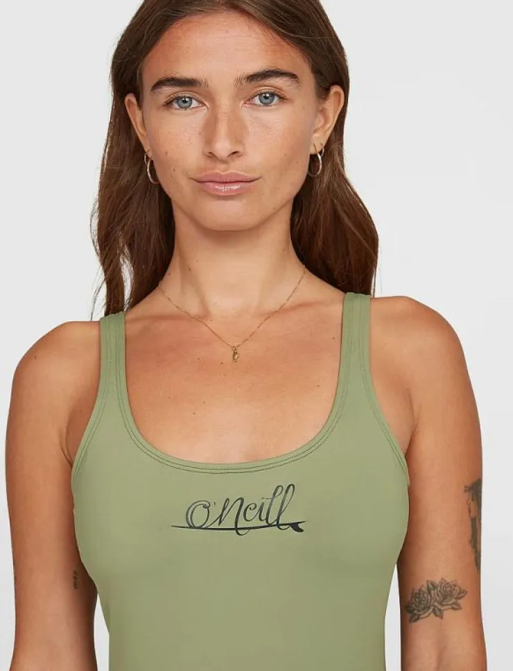 O'neill ESSSENTIALS SCRIPT SWIMSUIT - Baddräkter|Kvinnor Badkläder