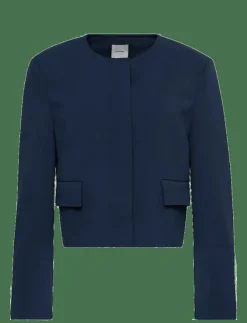 Calvin Klein EU STRETCH CREPE LADY JACKET - Korta kavajer|Kvinnor Kavajer