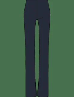 Calvin Klein EU STRETCH CREPE STRAIGHT PANT - Kostymbyxor|Kvinnor Byxor