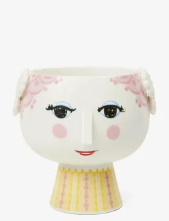 Bjørn Wiinblad Krukor|Eva Blomkruka på fot Ø15.5 cm rosa - Krukor