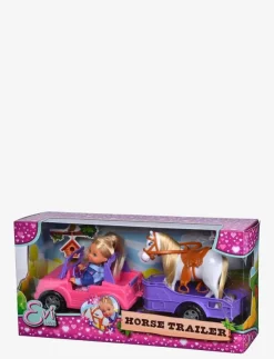 Simba Toys Evi LOVE Lekset Jeep & Hästsläp - Lekset|Barn Leksaksset & Leksaksfigurer