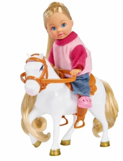 Simba Toys Evi LOVE Lekset Jeep & Hästsläp - Lekset|Barn Leksaksset & Leksaksfigurer