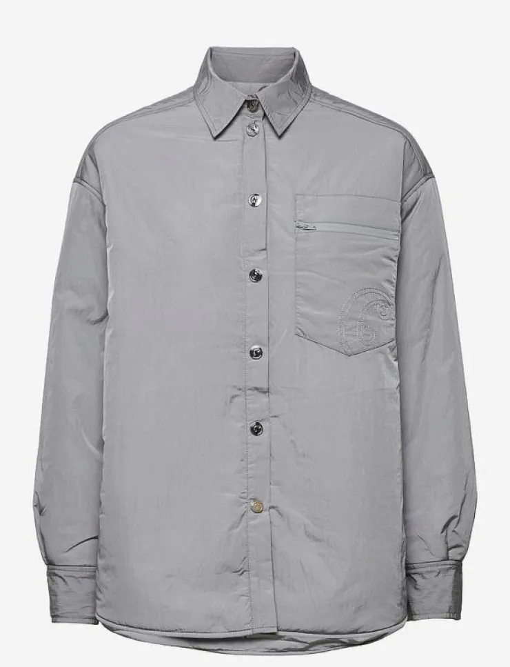 Kvinnor REMAIN Birger Christensen Overshirts|Evy Shirt - Långärmade