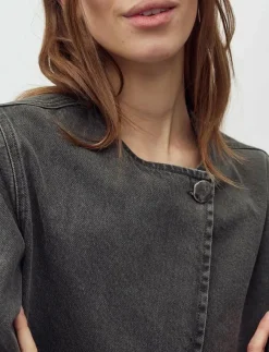 Kvinnor mbyM Overshirts|Exana-M - Jeansjackor
