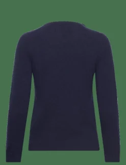 GANT EXTRAFINE LAMBSWOOL BLEND V-NECK - Stickat|Kvinnor Plus Size & Curvy|Stickat