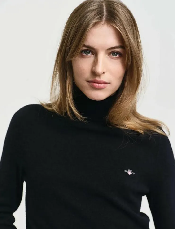 GANT EXTRAFINE LAMBSWOOL BLEND ROLLNECK - Polotröjor|Kvinnor Plus Size & Curvy