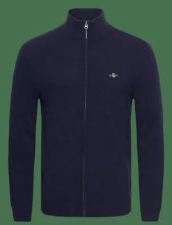 GANT Stickat|EXTRAFINE LAMBSWOOL ZIP CARDIGAN - Full Zip tröjor