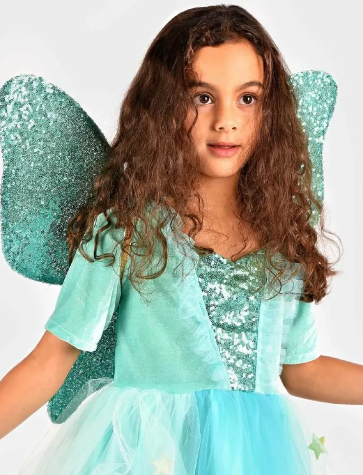 Barn Den goda fen Maskeradkläder & Tillbehör|Fairy Wings - Maskeradtillbehör