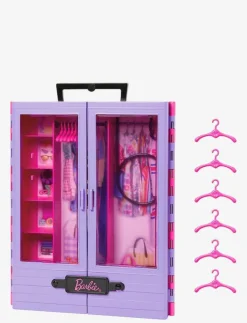 Barn Barbie Dockor & Tillbehör|Fashionistas Ultimate Closet with 6 Hangers - Tillbehör till dockhus
