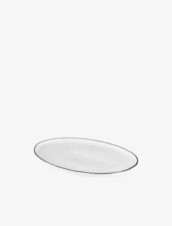 Broste Copenhagen Fat oval 'salt' '' - Mattallrikar| Tallrikar