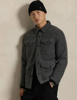 Polo Ralph Lauren Overshirts|Felted Wool-Blend Jacket - Jackor & rockar
