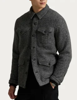 Polo Ralph Lauren Overshirts|Felted Wool-Blend Jacket - Jackor & rockar