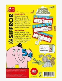 Alga Fem Myr.Siffr. - Pedagogiska spel|Barn Pussel & Spel