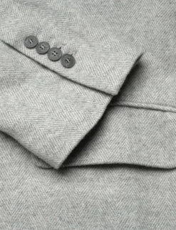 Kvinnor Naja Lauf Kavajer|FEODORA JACKET SOFT HERRINGBONE - Enkelknäppta kavajer