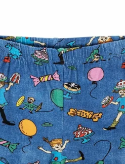 Barn Martinex Basplagg|Nederdelar|FEST PIPPI LEGGINGS - Leggings