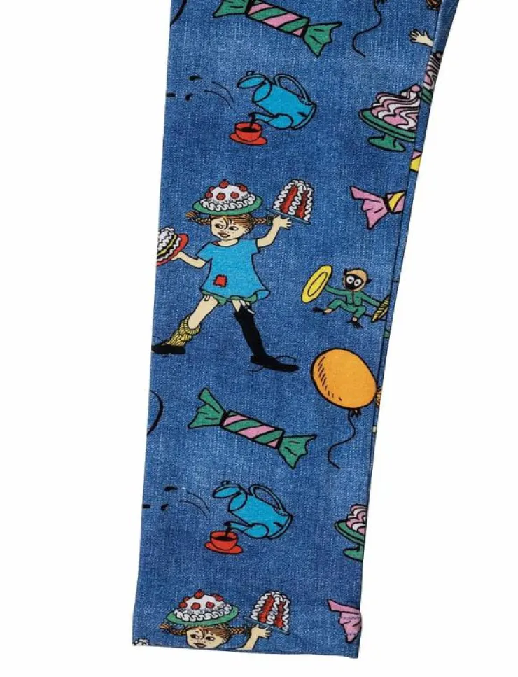 Barn Martinex Basplagg|Nederdelar|FEST PIPPI LEGGINGS - Leggings