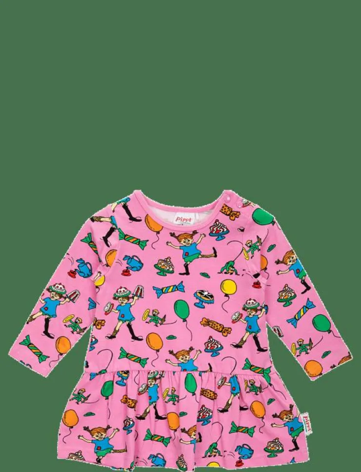 Martinex FEST PIPPI MÖSSA - Långärmade babyklänningar|Barn Klänningar & Kjolar