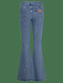 Kvinnor Wrangler Jeans|FIERCE FLARE - Utsvängda jeans