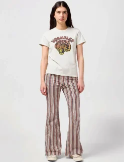 Kvinnor Wrangler Denimkläder|FIERCE FLARE - Utsvängda jeans