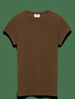 Filippa K Fine Rib Tee - T-shirts|Kvinnor Kläder