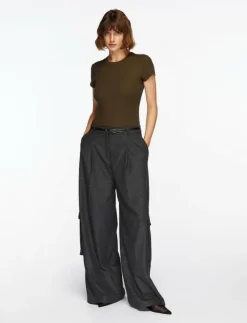 Filippa K Fine Rib Tee - T-shirts|Kvinnor Kläder
