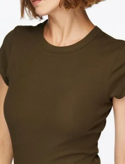 Filippa K Fine Rib Tee - T-shirts|Kvinnor Kläder