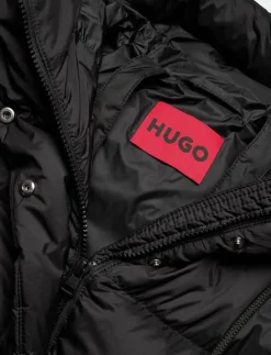 Kvinnor HUGO Plus Size & Curvy|Jackor & Kappor|Fini-3 - Dunkappor