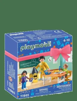 PLAYMOBIL First Day of School - Family Fun|Barn Playmobil Leksaker