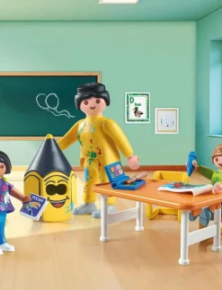 PLAYMOBIL First Day of School - Family Fun|Barn Playmobil Leksaker
