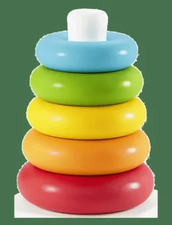 Barn Fisher-Price Babyleksaker|Babyleksaker|Eco Rock-a-Stack - Stapelbara klossar