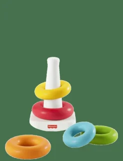 Barn Fisher-Price Babyleksaker|Babyleksaker|Eco Rock-a-Stack - Stapelbara klossar