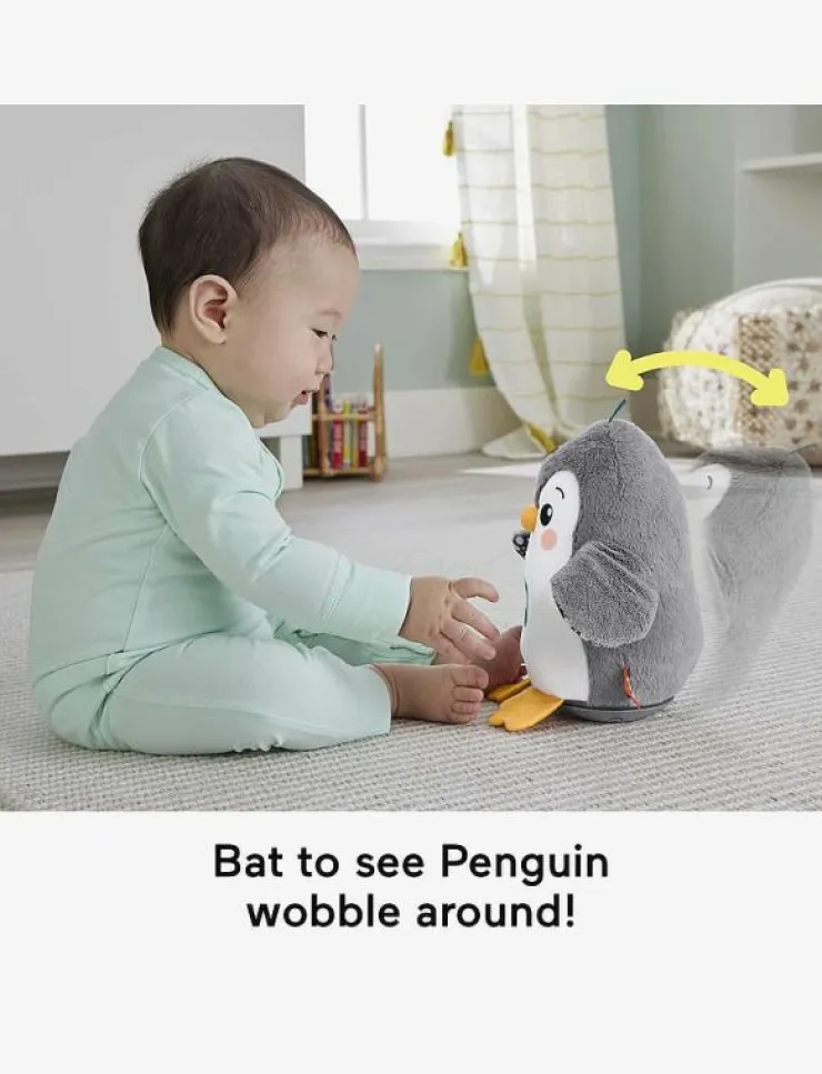 Fisher-Price Flap & Wobble Penguin - Interaktivt djur|Barn Interaktiva Djur Och Robotar