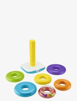 Barn Fisher-Price Babyleksaker|Babyleksaker|Giant Rock-a-Stack - Stapelbara klossar