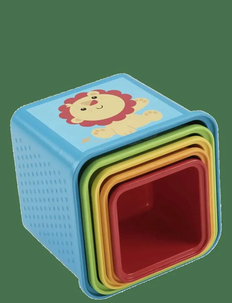 Fisher-Price Stack & Explore Blocks - Stapelbara klossar|Barn Babyleksaker|Babyleksaker