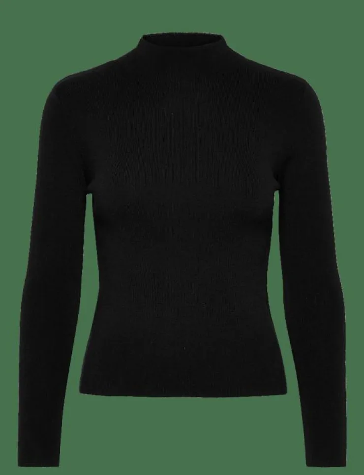 Mango Fitted sweater with perkins neck - Polotröjor|Kvinnor Kläder