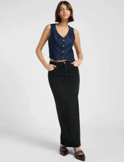 Lee Jeans FITTED VEST - Jeansvästar|Kvinnor Västar