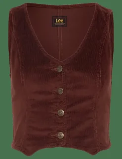 Kvinnor Lee Jeans Kavajer|FITTED VEST - Kavajer