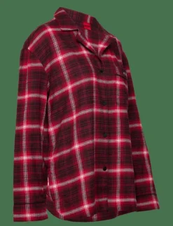 HUGO FLANNEL CHECK_SHIRT - Överdelar|Kvinnor Pyjamas & Loungewear